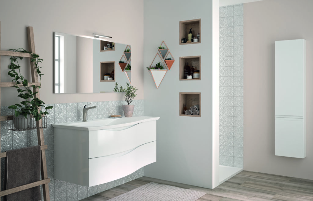 Collection Curl | CEDAM - Meuble de salle de bain sur mesure